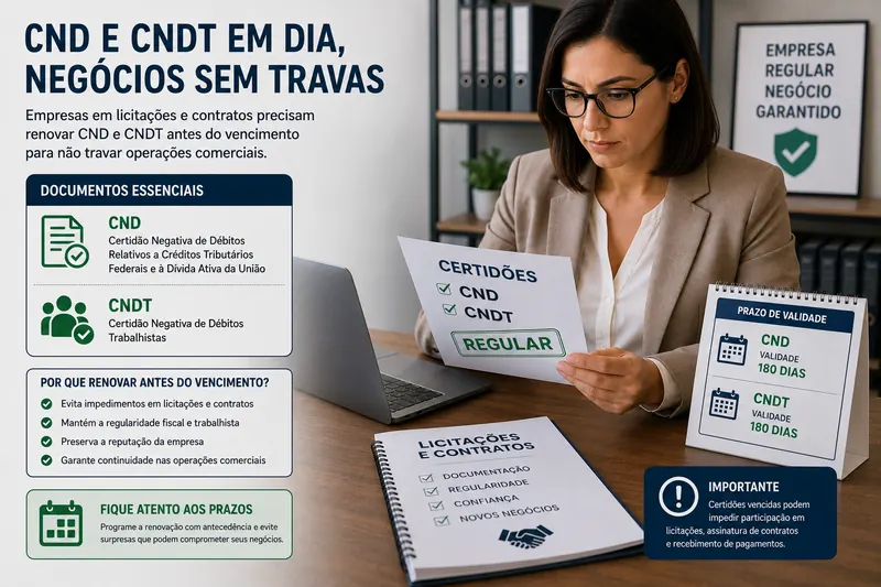 Certidão negativa de débitos